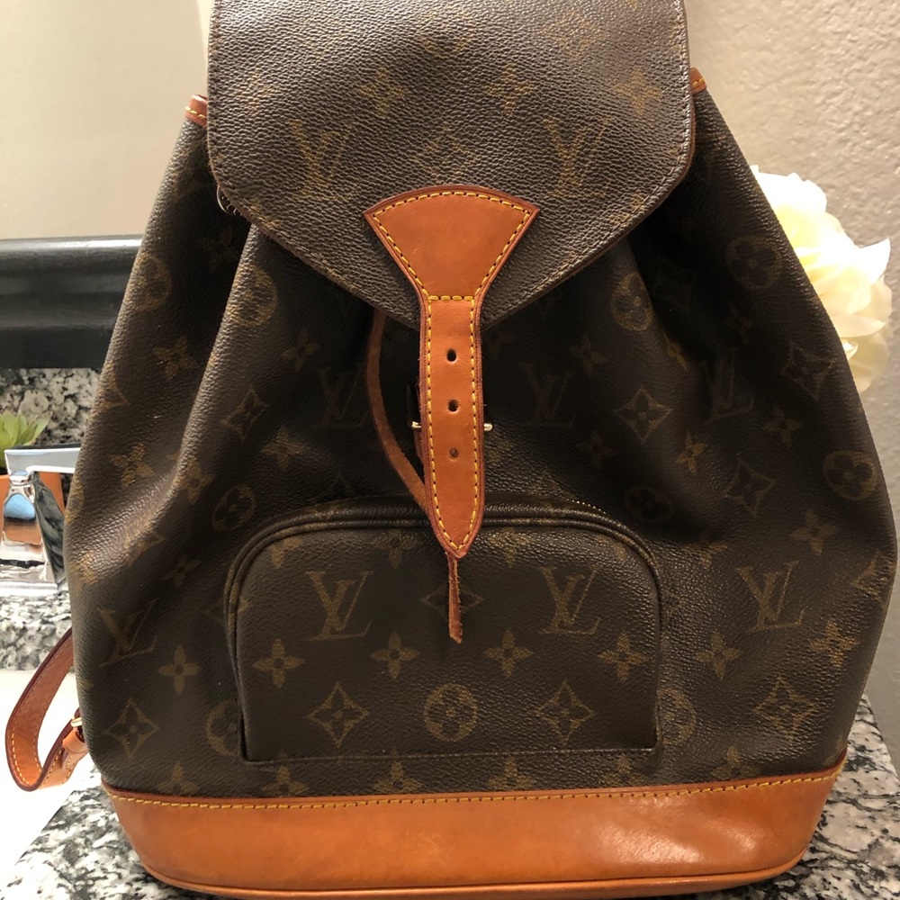 Authentic Louis Vuitton Backpack Montsouris